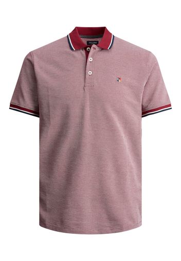 JACK & JONES Maglietta  rosso / bianco / blu scuro