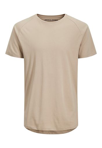 JACK & JONES Maglietta 'JJECURVED'  beige