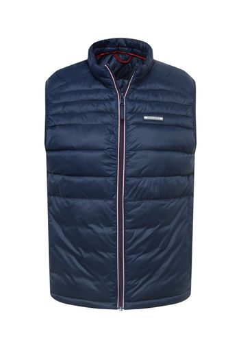 JACK & JONES Gilet 'Aсe'  navy / bianco / rosso