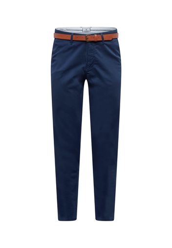 JACK & JONES Pantaloni chino 'PARKER'  navy / cognac