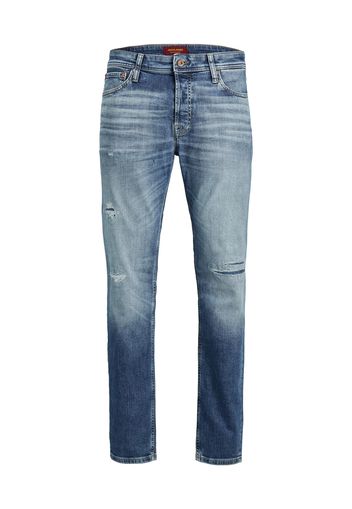 JACK & JONES Jeans 'JJIMIKE JJORIGINAL'  blu / blu denim