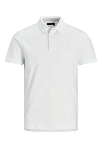 JACK & JONES Maglietta 'Paulos'  bianco / grigio