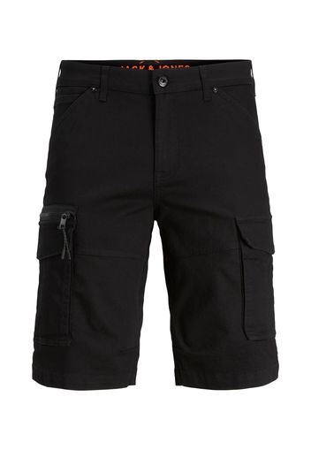 JACK & JONES Pantaloni cargo 'Dex'  nero