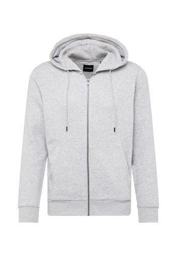 JACK & JONES Giacca di felpa 'STAR'  grigio chiaro