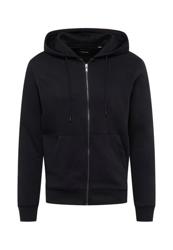 JACK & JONES Giacca di felpa 'STAR'  nero