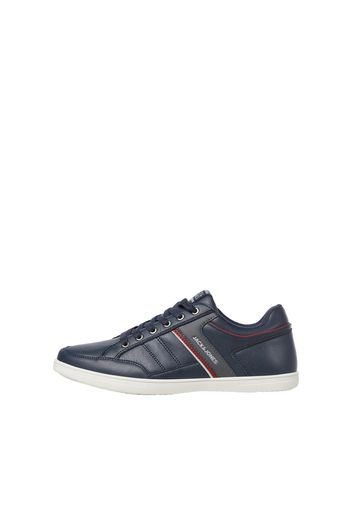 JACK & JONES Sneaker bassa 'BRADFIELD'  navy / grafite / borgogna / bianco