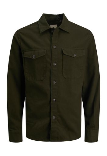 JACK & JONES Giacca di mezza stagione 'EJAY'  verde scuro