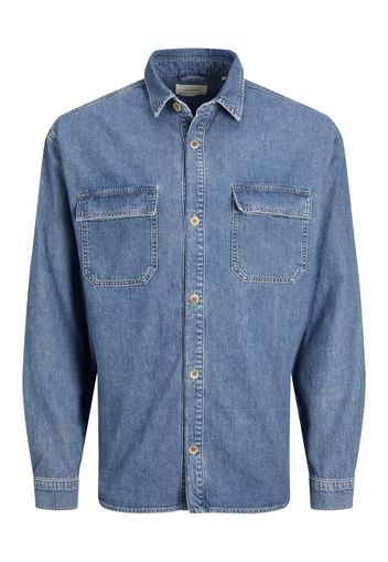 JACK & JONES Camicia 'Axel'  blu denim