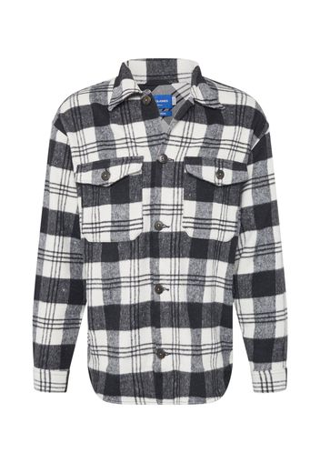 JACK & JONES Giacca di mezza stagione  blu notte / bianco