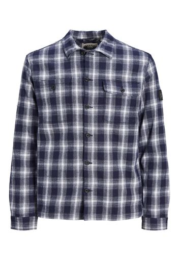 JACK & JONES Giacca di mezza stagione 'Ben'  navy / bianco