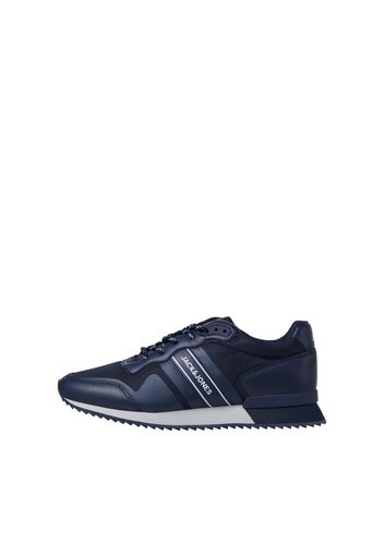 JACK & JONES Sneaker bassa 'Galaxia'  navy / bianco