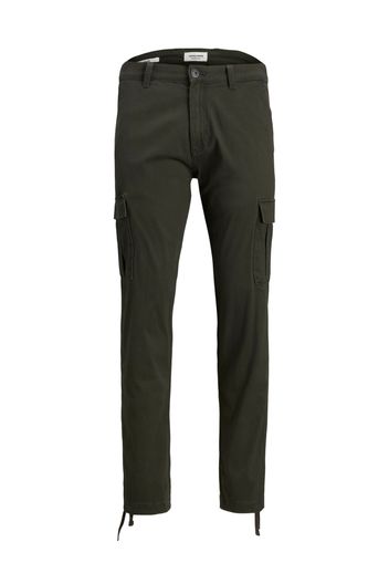 JACK & JONES Pantaloni cargo 'KANE BENNY'  verde scuro