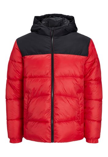 JACK & JONES Giacca invernale 'CHILI'  rosso / nero