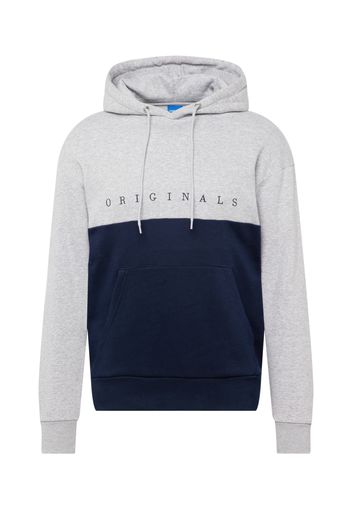 JACK & JONES Felpa 'COPENHAGEN'  navy / grigio sfumato