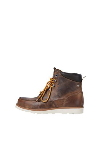 JACK & JONES Boots stringati 'Miles'  marrone