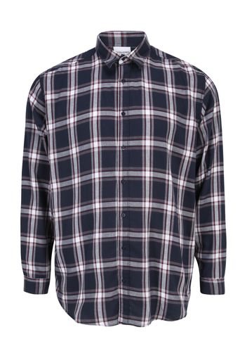 JACK & JONES Camicia  navy / rosso / bianco