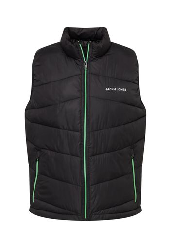 JACK & JONES Gilet  lime / nero / bianco