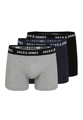 JACK & JONES Boxer  navy / grigio sfumato / nero / bianco