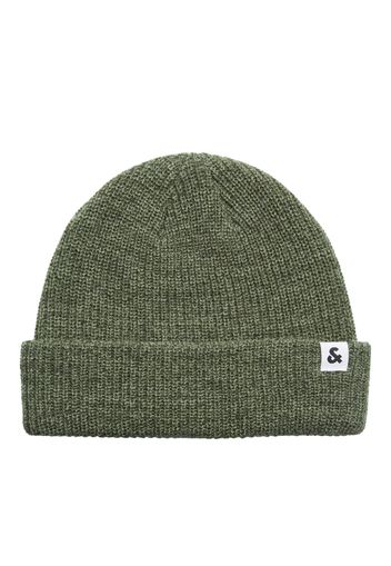 JACK & JONES Cappello  verde scuro / nero / bianco