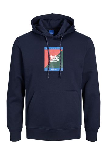 JACK & JONES Felpa  navy / colori misti