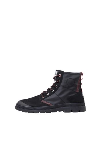 JACK & JONES Boots stringati 'Pax'  antracite / nero