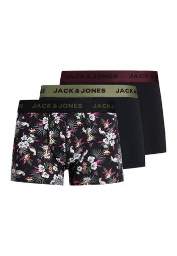 JACK & JONES Boxer  canna / colori misti / rosso carminio / nero