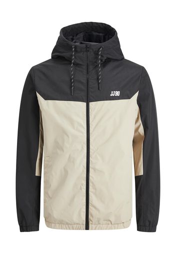 JACK & JONES Giacca di mezza stagione 'Dover'  beige / nero / bianco