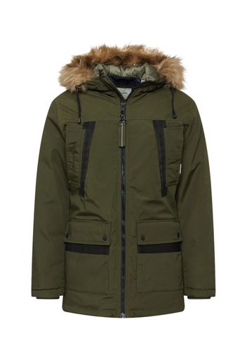 JACK & JONES Parka invernale 'Rocket'  marrone chiaro / oliva / nero