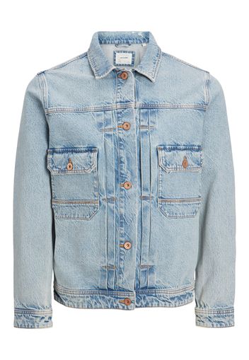 JACK & JONES Giacca di mezza stagione 'KEVIN'  blu denim