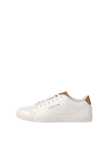 JACK & JONES Sneaker bassa  cognac / bianco