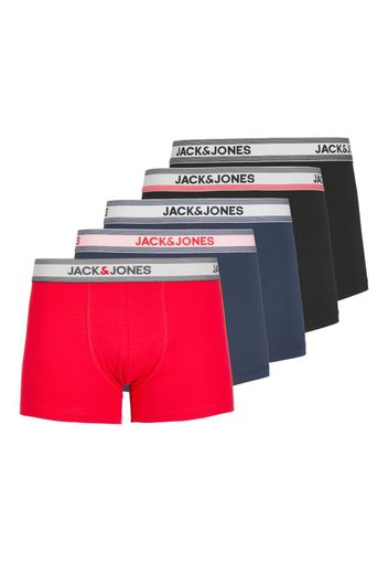 JACK & JONES Boxer 'SKYLER'  marino / rosso / nero / bianco