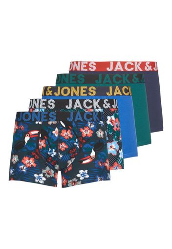 JACK & JONES Boxer  blu / marino / blu notte / smeraldo