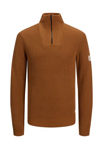 JACK & JONES Pullover 'PAUL'  marrone