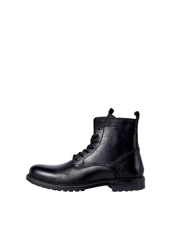 JACK & JONES Boots stringati 'FRANCES'  nero