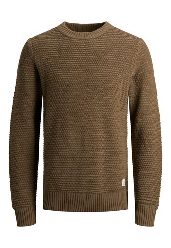 JACK & JONES Pullover 'Grayson'  mocca