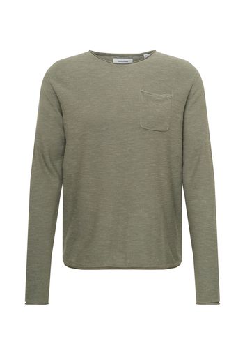 JACK & JONES Pullover 'George'  terra d'ombra