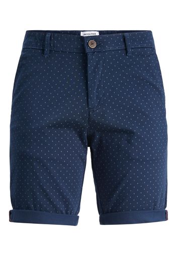 JACK & JONES Pantaloni chino 'Bowie'  navy / bianco