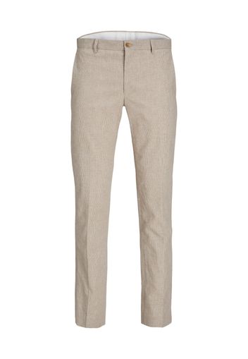 JACK & JONES Pantaloni chino 'Riviera'  crema / beige scuro