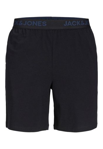 JACK & JONES Pantaloncini da pigiama 'AARON'  navy / nero