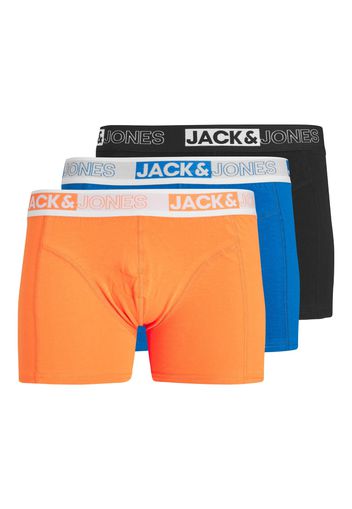 JACK & JONES Boxer 'JACYAKU'  blu / arancione / nero / bianco