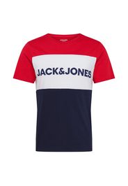 JACK & JONES Maglietta  granatina / marino / bianco