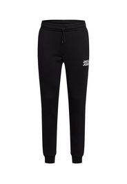 JACK & JONES Pantaloni 'Gordon'  bianco / nero