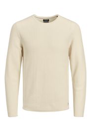 JACK & JONES Pullover 'Carlos'  bianco lana