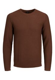 JACK & JONES Pullover 'Carlos'  cioccolato