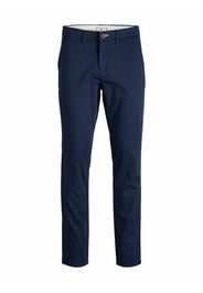 JACK & JONES Pantaloni chino  navy