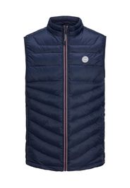 JACK & JONES Gilet 'Ehero'  navy / grigio / bianco / rosso