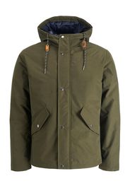 JACK & JONES Giacca di mezza stagione 'SAKA'  verde scuro