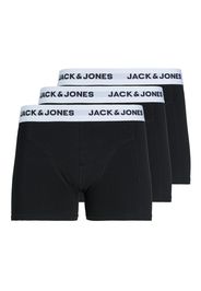 JACK & JONES Boxer  nero / bianco