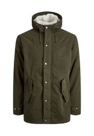 JACK & JONES Parka di mezza stagione 'STATE'  verde scuro