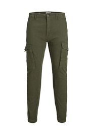 JACK & JONES Pantaloni cargo 'PAUL'  oliva